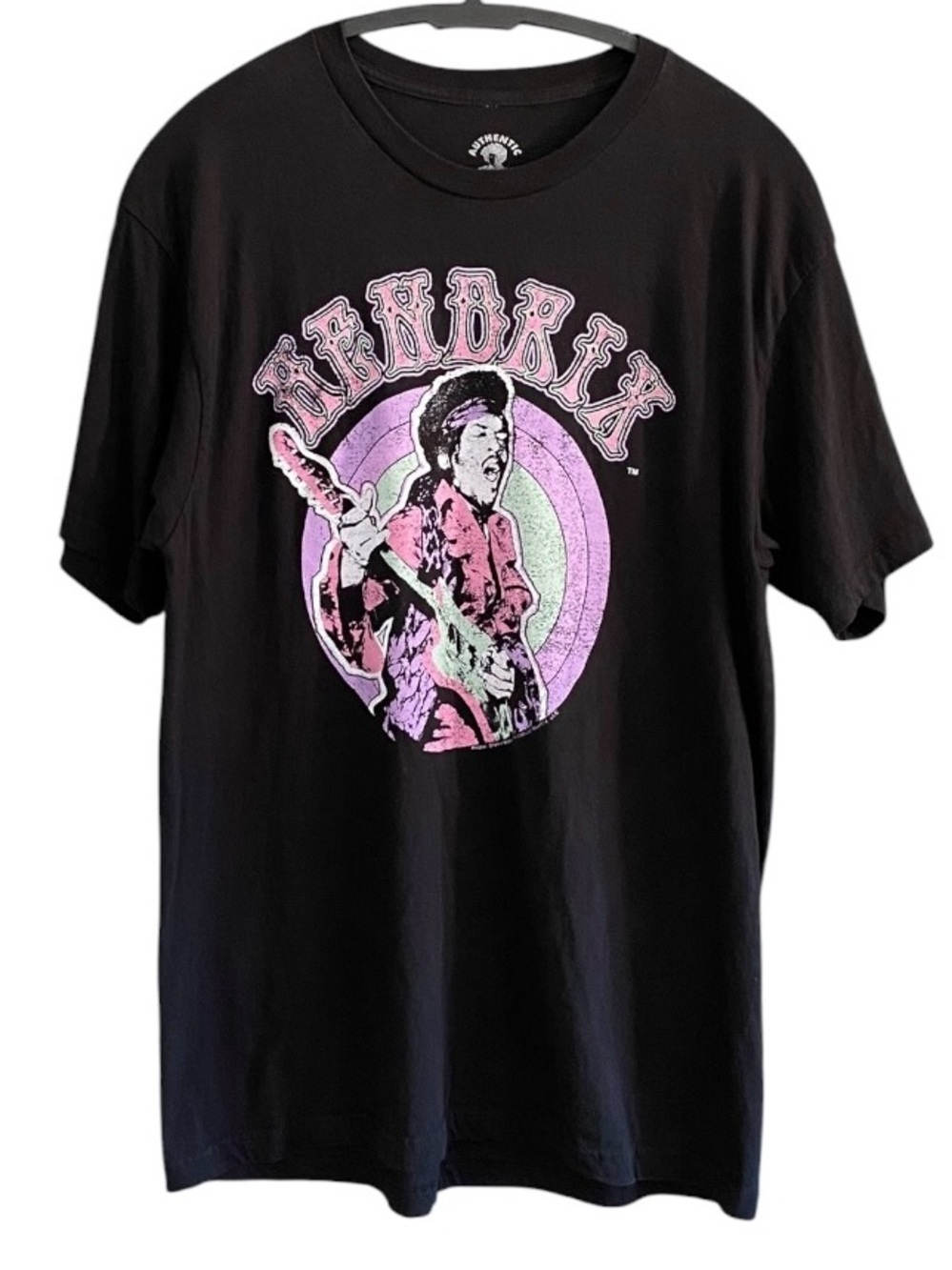 Jimi Hendrix Graphic T Shirt L Classic Rock Psychedelic Band Tee - Picture 2 of 5
